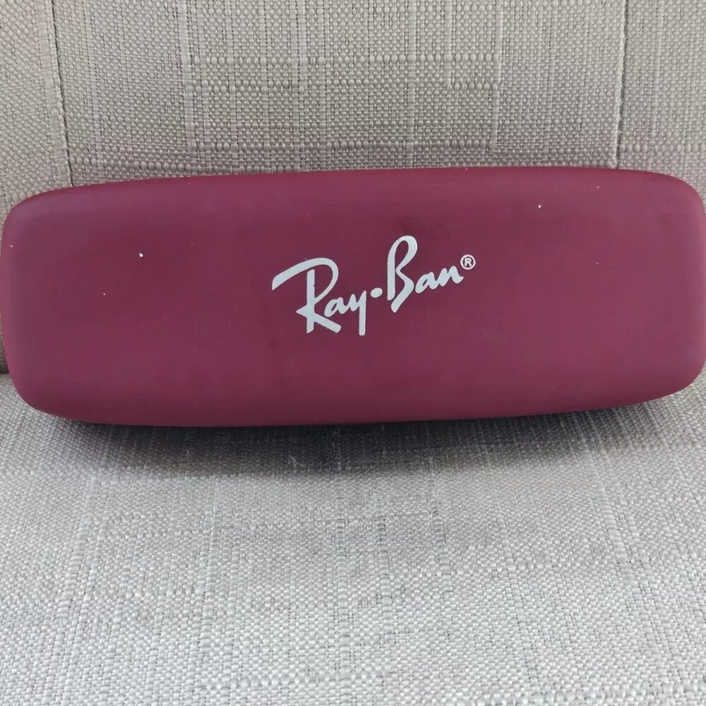 Ray-Ban Hard Case for Glasses Eyeglasses Red Case Unisex Case only